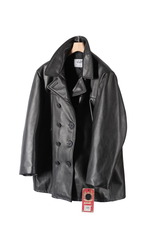 Pea Coat made in USA by Schott for Big Boys only