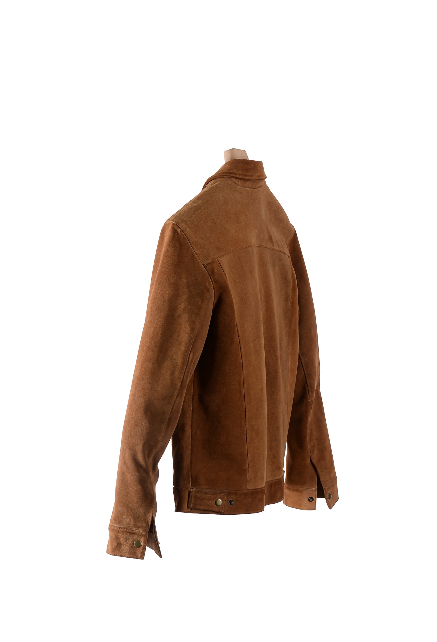 Deus Ex Machina Lederjacke im Jeans-Jacken Stil Wildleder