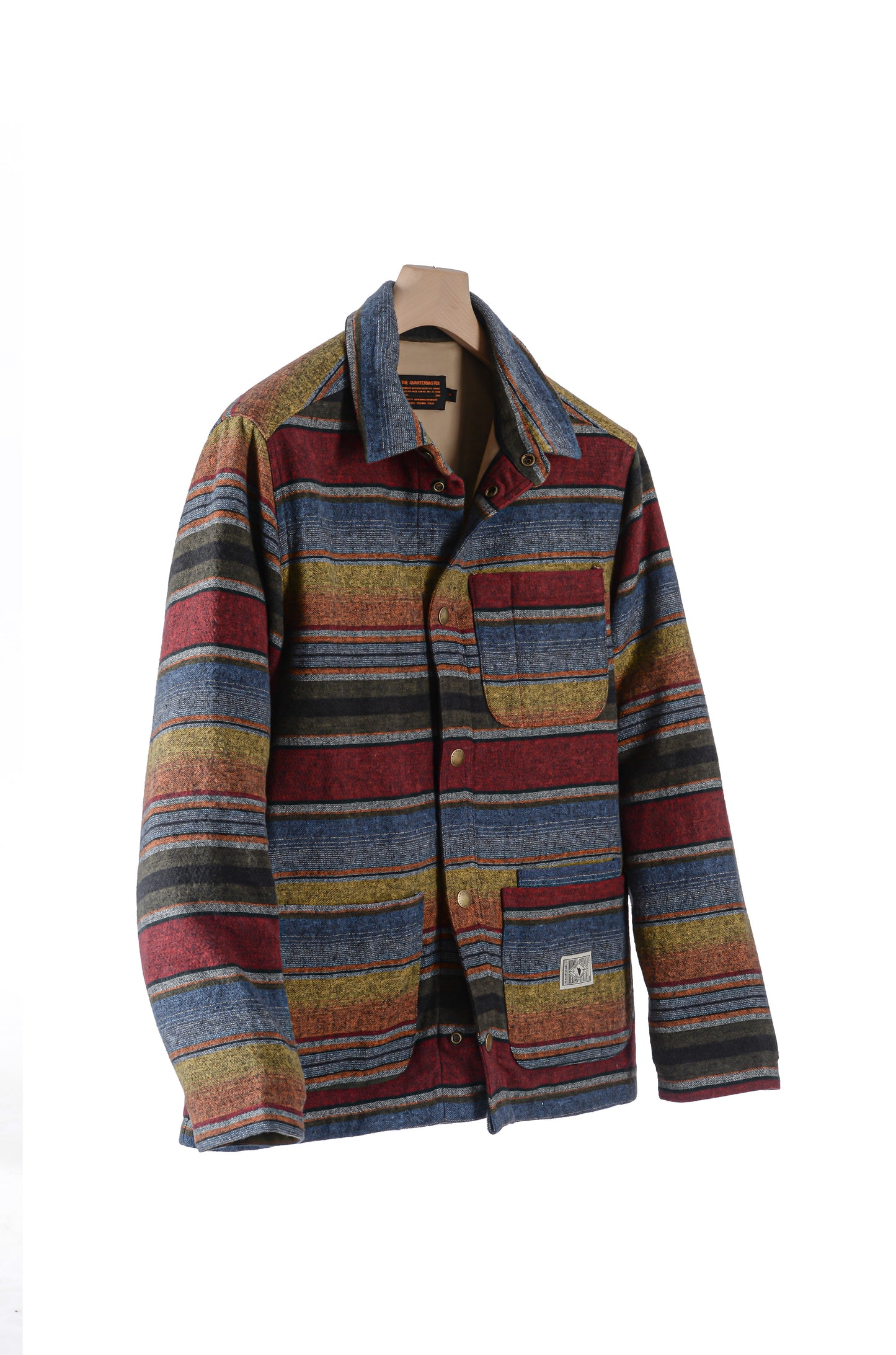 Quartermaster Wolljacke Indian Blanket Stripes