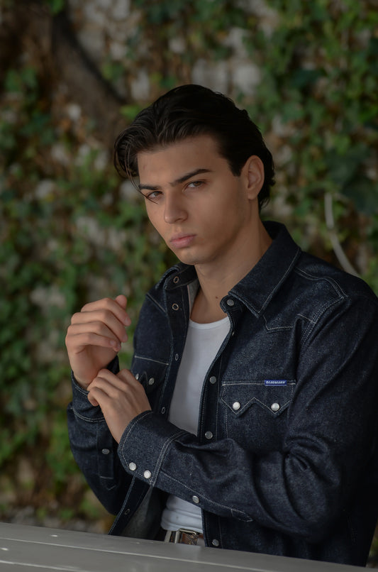 Jeanshemd Baumwolle und Hanf 311 Gramm