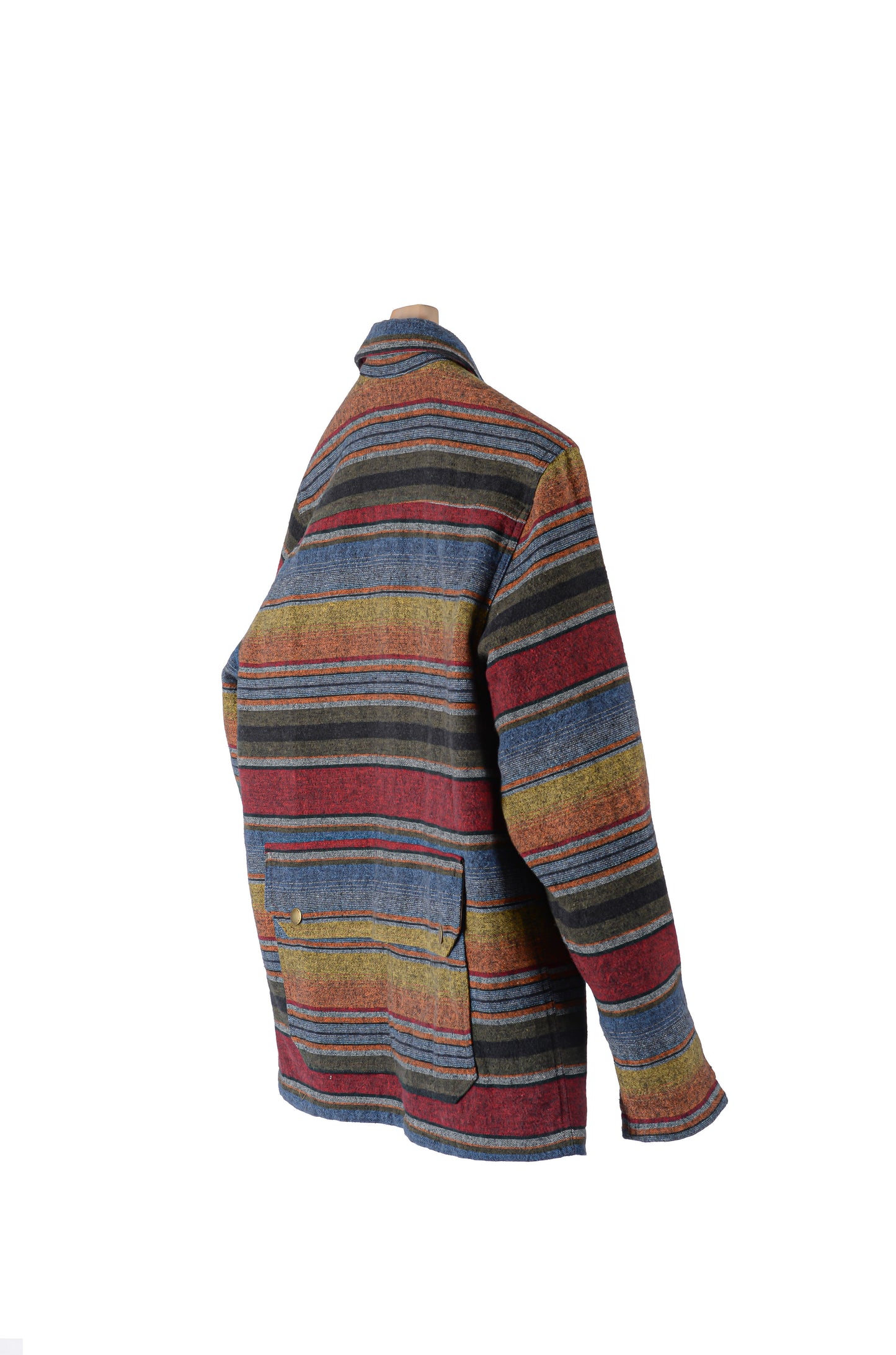 Quartermaster Wolljacke Indian Blanket Stripes