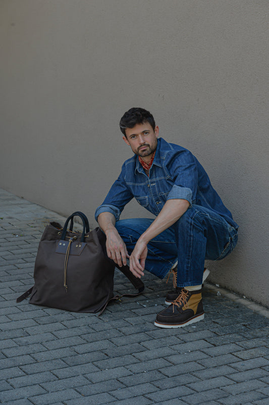 Cult & Glory Cosmos Rucktote Brown Chief