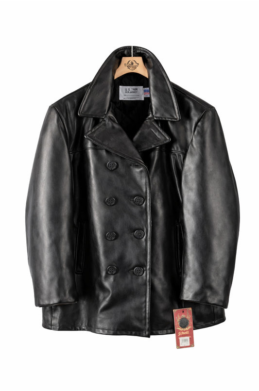Pea Coat made in USA by Schott for Big Boys only