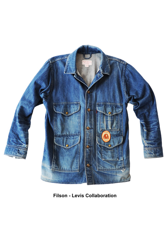 Filson x Levi's Mackinaw Cruiser - Worn Dead Stock